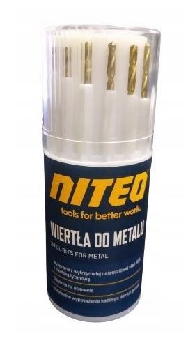 Wiertła do metalu NITEO 11szt. (1)