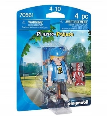 Figurka Playmobil 70561 nastolatek z samochodem