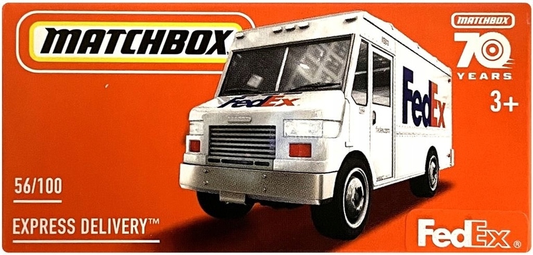 Resorak Autko Matchbox Express Delivery FedEx (1)