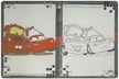 Kolorowanka A4 17 obrazków Auta Cars (2)