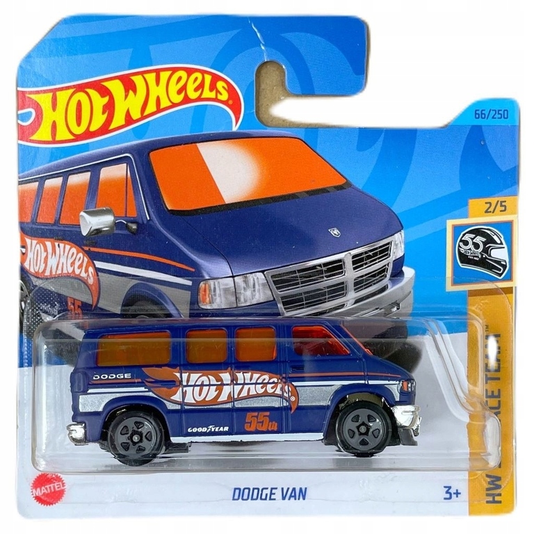 HOT WHEELS RESORAK Auto M521 Dodge Van (1)