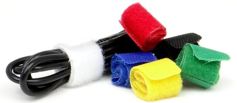 Organizer rzep do kabli przewodów 6szt. 6 kolorów (1)
