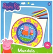Kolorowanka dla dzieci Mandala 48 ark Świnka Peppa (1)