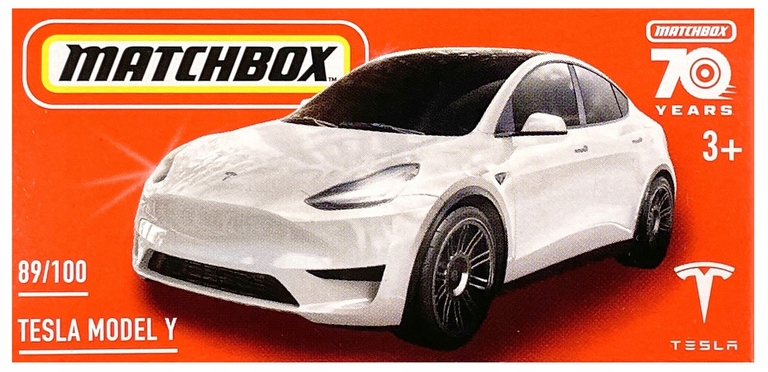 Resorak Autko Matchbox Tesla Model Y (1)