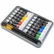 Farby akrylowe w metalowym pudełku 12x 12ml + 3 pędzelki (3)