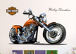 Naklejka na ścianę Harley-Davidson WS-0289 (3)