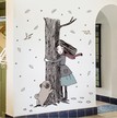 Naklejka na ścianę Drzewo Dziewczynka WS-0291 (4)
