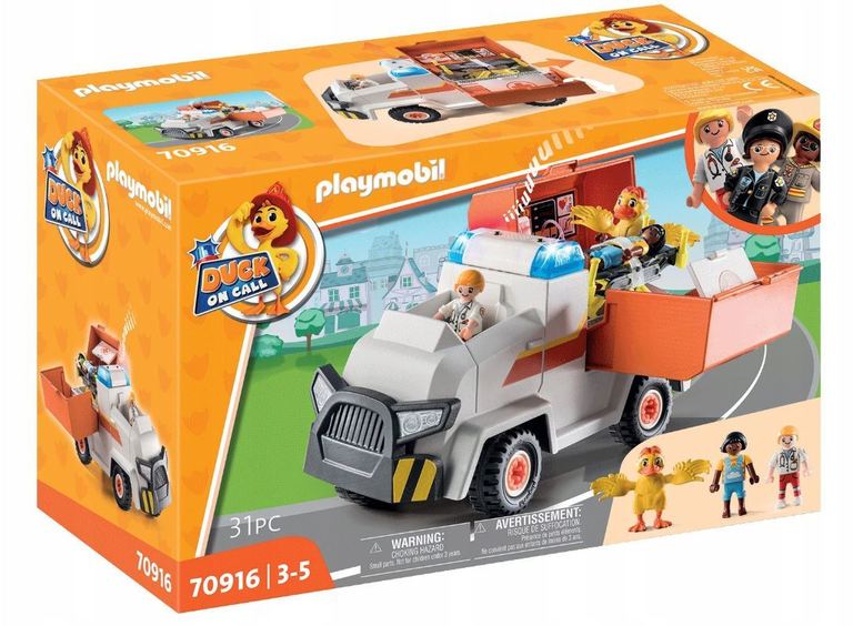 Playmobil - 70916 Ambulans pogotowia ratunkowego (1)